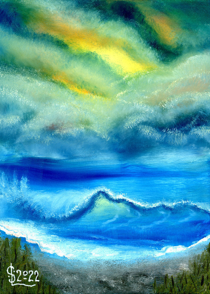 Pastel Seascape