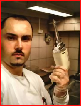 Nico Claux in the morgue