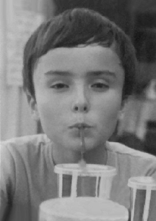 Nico Claux as a child