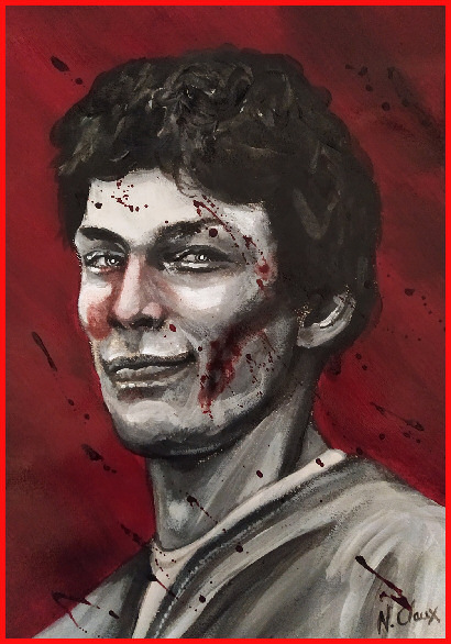 Richard Ramirez portrait by Nico Claux