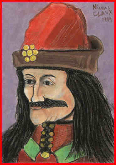 Vlad Tepes the Impaler Portrait by Nico Claux